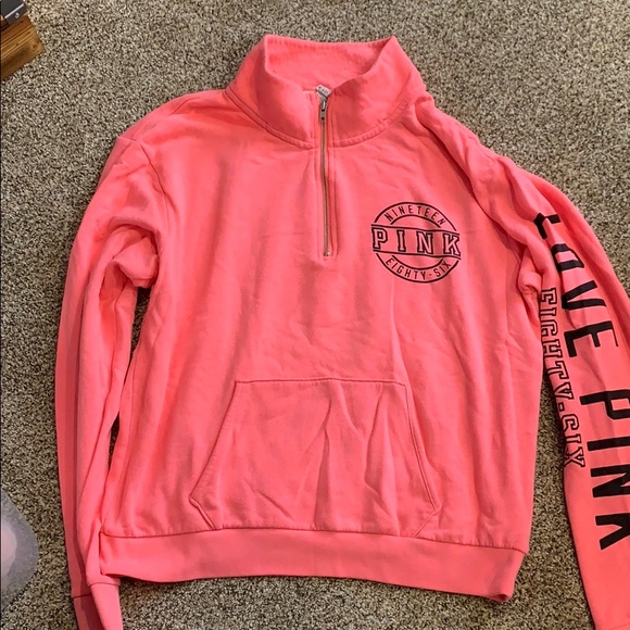 PINK Victoria's Secret Tops - Quarter zip PINK Victoria's Secret Tops - Quarter zip